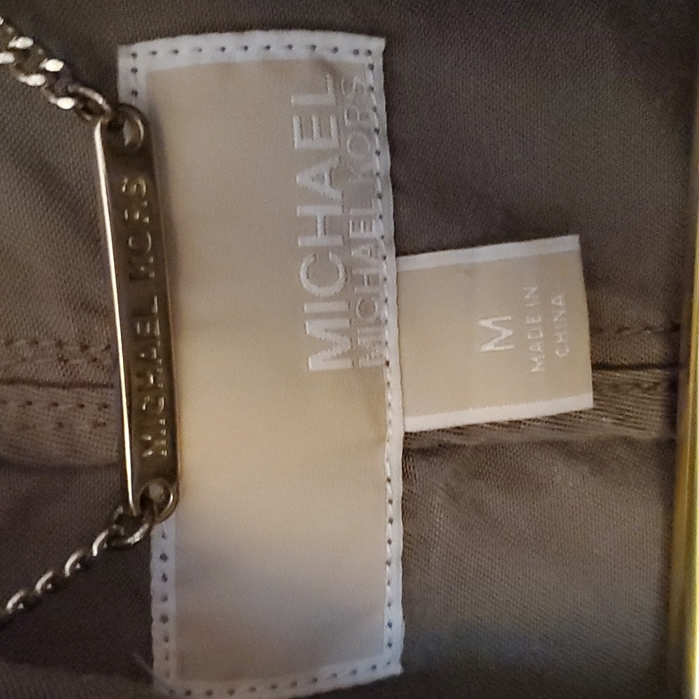 Michael Kors Womens Anorak Utility Zipper & Snap Jacket with Gold Hardware - Picture 7 of 7